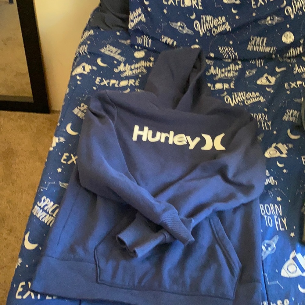 Blue sweater